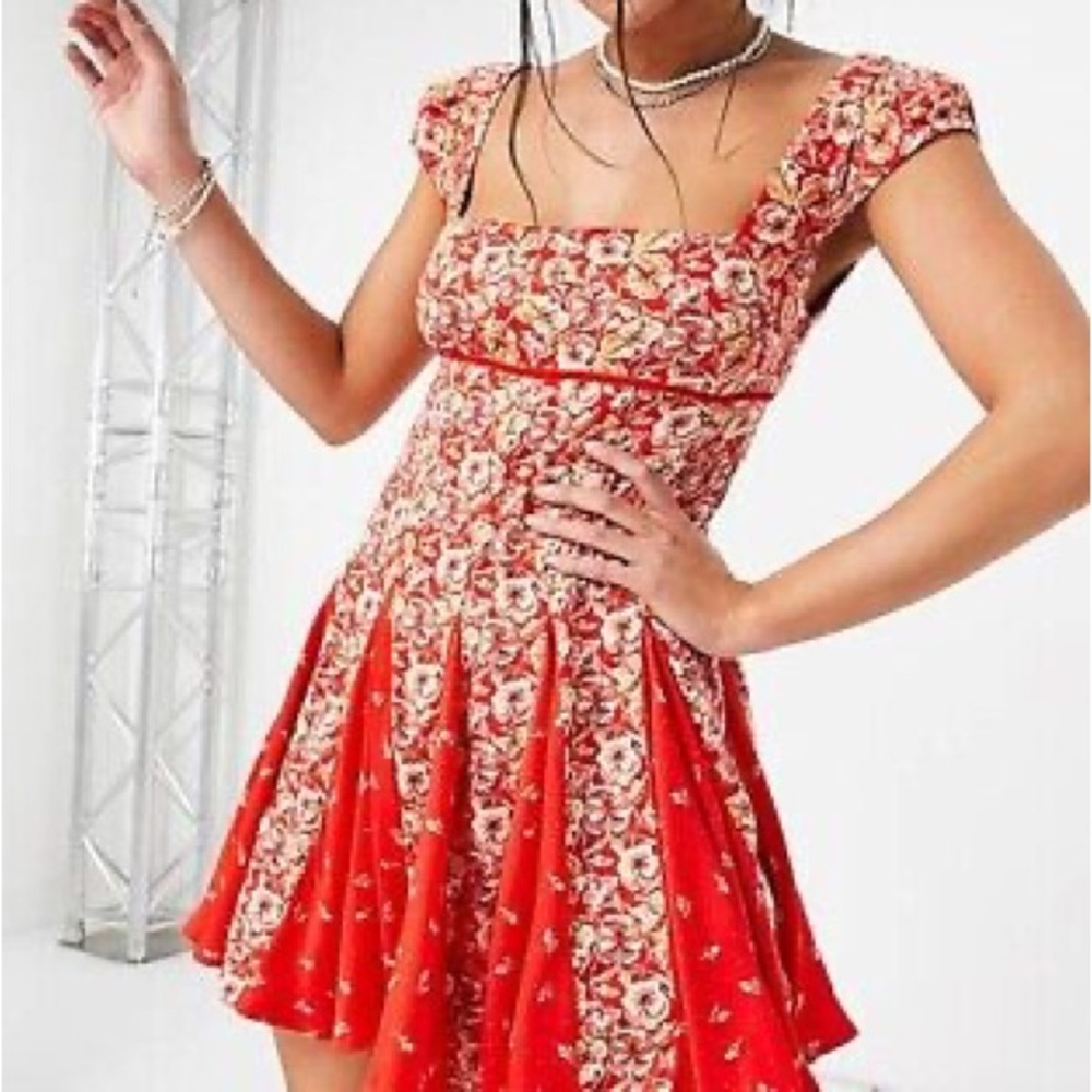 Free People Ponderosa Mini Babydoll Dress